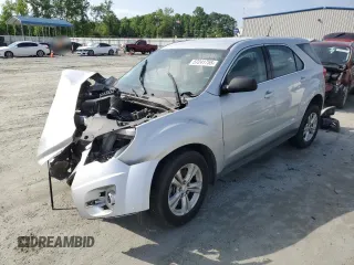 2013 Chevrolet Equinox LS z VIN 2GNALBEK8D6346447, wystawiony jako Copart lot #57241755 z przebiegiem Nie podano mil oraz Szkoda całkowita • Salvage title. Historia ofert i sprzedaży dostępna na DreamBid. Obrazek 1.