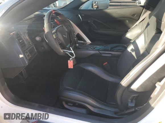 2017 Chevrolet Corvette 1LT with VIN 1G1YB2D79H5104395, listed as a Copart auction lot 45605385 with 41,792 mi miles and Salvage Title. Bid and sale history available at carsss.com. Image 7.