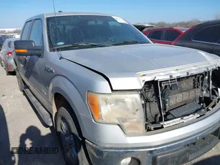 2014 Ford F-150 XL with VIN 1FTFW1CT1EKD04373, listed as a IAAI auction lot 41061727 with 1 mi miles. Bid and sale history available at carsss.com. Image 1.