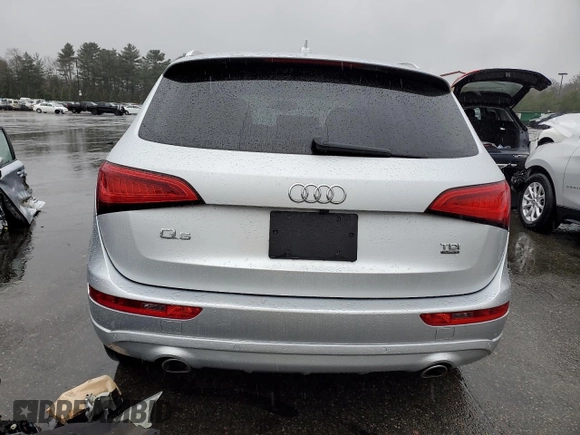 2014 Audi Q5 Premium Plus with VIN WA1CMAFP4EA078661, listed as a Copart auction lot 49681305 with 77,092 mi miles and Salvage title. Bid and sale history available at DreamBid. Image 6.