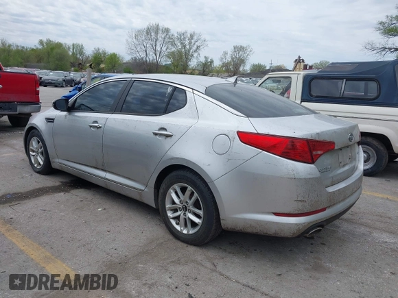 2011 Kia Optima LX with VIN KNAGM4A71B5149283, listed as a IAAI auction lot 42034379 with Not Provided miles and . Bid and sale history available at DreamBid. Image 3.