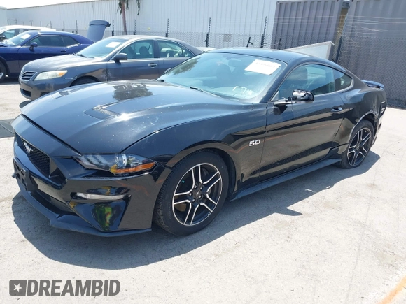 2018 Ford Mustang GT with VIN 1FA6P8CF6J5145784, listed as a IAAI auction lot 42396064 with 47,535 mi miles and . Bid and sale history available at DreamBid. Image 2.