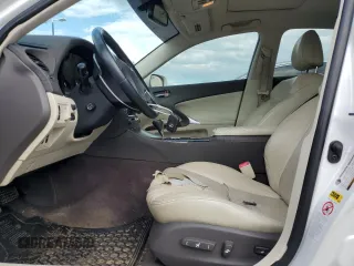 2011 Lexus IS 250 z VIN JTHCF5C28B5047108, wystawiony jako Copart lot #56041835 z przebiegiem 188 156 mil mil oraz Szkoda całkowita • Salvage title. Historia ofert i sprzedaży dostępna na DreamBid. Obrazek 7.