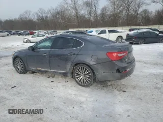 2014 Kia Cadenza Premium with VIN KNALN4D74E5128214, listed as a Copart auction lot 87692675 with 159,014 mi miles and Salvage Title. Bid and sale history available at carsss.com. Image 2.