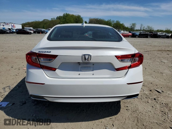 2018 Honda Accord EX with VIN 1HGCV1F48JA042296, listed as a Copart auction lot 54331195 with 110,105 mi miles and Salvage title. Bid and sale history available at DreamBid. Image 6.