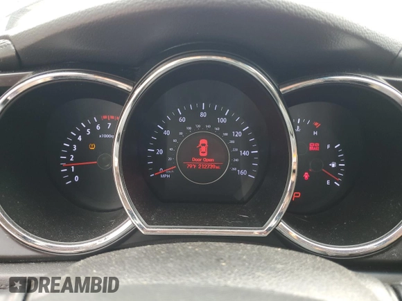 2013 Kia Optima EX with VIN 5XXGN4A78DG150560, listed as a Copart auction lot 59617265 with 212,739 mi miles and Salvage title. Bid and sale history available at DreamBid. Image 9.