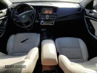2014 Kia Cadenza Premium with VIN KNALN4D76E5132880, listed as a Copart auction lot 87154594 with 135,761 mi miles and Clean Title. Bid and sale history available at carsss.com. Image 8.
