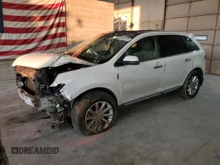 2013 Lincoln MKX with VIN 2LMDJ8JKXDBL09265, listed as a Copart auction lot 83848374 with 0 mi miles and Salvage Title. Bid and sale history available at carsss.com. Image 1.