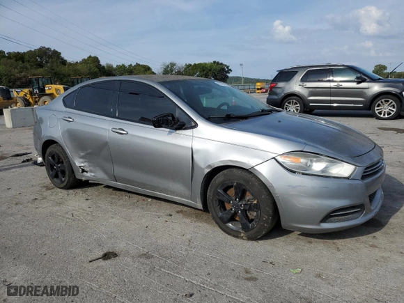 2016 Dodge Dart SXT Sport with VIN 1C3CDFFA6GD796703, listed as a Copart auction lot 69823404 with 105,216 mi miles and Salvage Title. Bid and sale history available at carsss.com. Image 4.