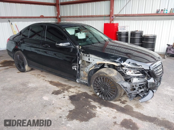 2017 Mercedes-Benz C 300 with VIN WDDWF4KBXHR250373, listed as a IAAI auction lot 41952672 with 96,966 mi miles and . Bid and sale history available at carsss.com. Image 1.