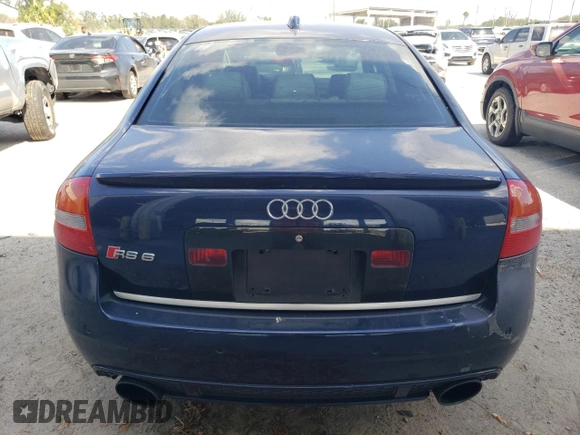 2003 Audi RS 6 z VIN WUAPV54B63N905412, wystawiony jako Copart lot #76925444 z przebiegiem Nie podano mil oraz Szkoda całkowita • Salvage title. Historia ofert i sprzedaży dostępna na DreamBid. Obrazek 6.