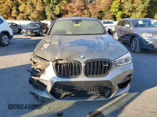 2020 BMW X4 M Competition z VIN 5YMUJ0C07LLA99617, wystawiony jako Copart lot #76339884 z przebiegiem Nie podano mil oraz Szkoda całkowita • Salvage title. Historia ofert i sprzedaży dostępna na DreamBid. Obrazek 5.