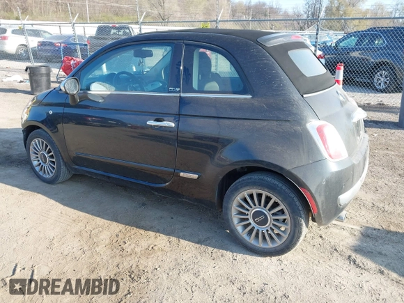2012 FIAT 500 Lounge z VIN 3C3CFFER6CT109290, wystawiony jako IAAI lot #41958577 z przebiegiem 101 803 mil mil oraz . Historia ofert i sprzedaży dostępna na DreamBid. Obrazek 3.