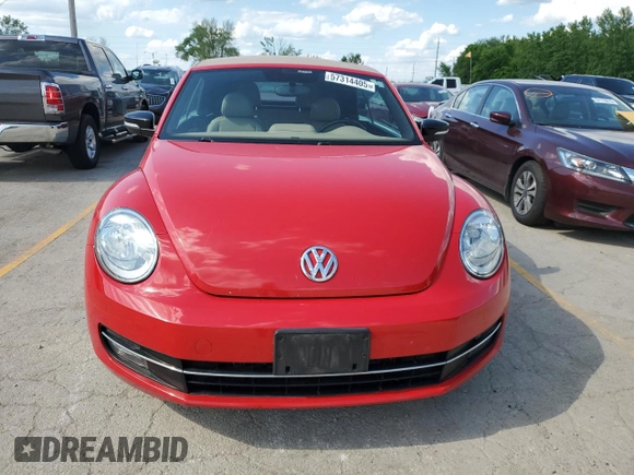2013 Volkswagen Beetle with VIN 3VW8A7AT7DM817046, listed as a Copart auction lot 57314405 with 113,889 mi miles and Clean Title. Bid and sale history available at DreamBid. Image 5.