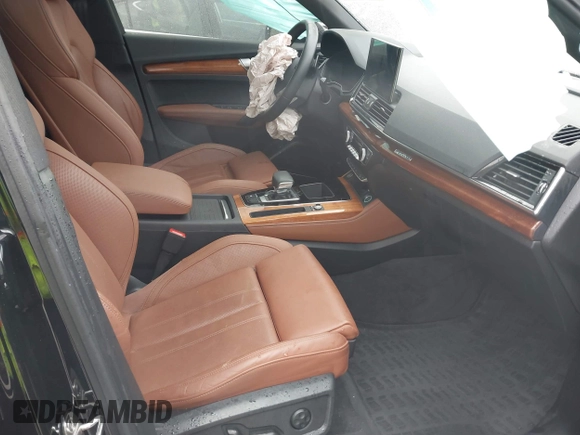 2021 Audi Q5 Prestige z VIN WA1CAAFY3M2096367, wystawiony jako IAAI lot #41724952 z przebiegiem 39 097 mil mil oraz . Historia ofert i sprzedaży dostępna na DreamBid. Obrazek 5.
