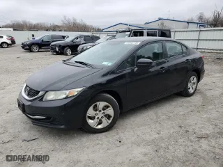 2014 Honda Civic Sedan LX with VIN 2HGFB2F51EH508954, listed as a Copart auction lot 49983775 with 179,457 mi miles and Salvage Title. Bid and sale history available at carsss.com. Image 1.