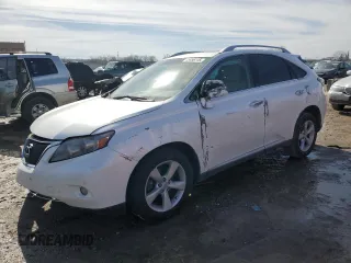 2010 Lexus RX 350 with VIN 2T2BK1BA1AC048463, listed as a Copart auction lot 45956115 with 218,048 mi miles and Salvage Title. Bid and sale history available at carsss.com. Image 1.