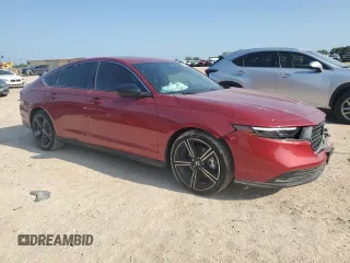 2024 Honda Accord Sport с VIN 1HGCY2F53RA079130, выставлен на аукционе Copart как лот 56215535 с пробегом 3 248 миль миль и Списание • Salvage title. История ставок и продаж доступна на DreamBid. Изображение 4.