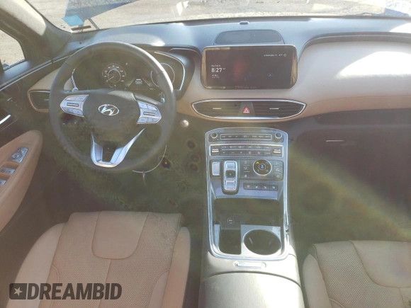 2023 Hyundai Santa Fe Calligraphy with VIN 5NMS5DAL6PH619450, listed as a Copart auction lot 46911575 with 15,164 mi miles and Salvage Title. Bid and sale history available at carsss.com. Image 8.