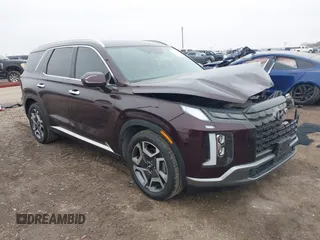 2023 Hyundai Palisade Limited z VIN KM8R54GE0PU514155, wystawiony jako IAAI lot #41413000 z przebiegiem 34 116 mil mil oraz . Historia ofert i sprzedaży dostępna na DreamBid. Obrazek 1.