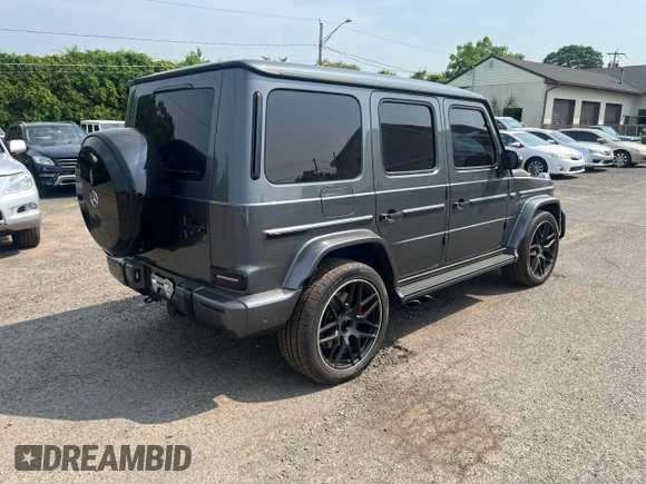 2020 Mercedes-Benz G 63 AMG with VIN WDCYC7HJ3LX334853, listed as a Copart auction lot 60224255 with 97,459 mi miles and Clean title. Bid and sale history available at DreamBid. Image 3.