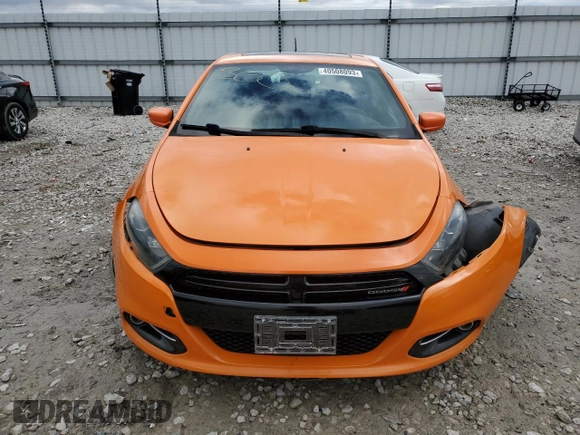 2014 Dodge Dart SXT with VIN 1C3CDFBB3ED824534, listed as a Copart auction lot 76323053 with 62,517 mi miles and Salvage Title. Bid and sale history available at carsss.com. Image 5.