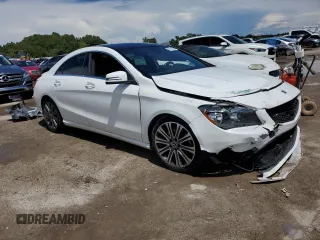 2018 Mercedes-Benz CLA 250 with VIN WDDSJ4EB1JN677303, listed as a Copart auction lot 66519163 with Not Provided miles and . Bid and sale history available at DreamBid. Image 4.