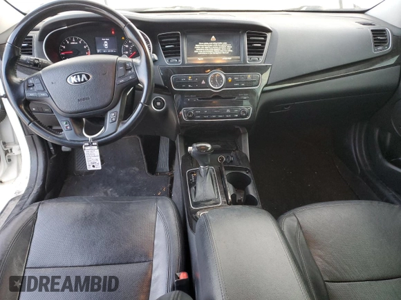 2014 Kia Cadenza Premium with VIN KNALN4D7XE5167048, listed as a Copart auction lot 42151865 with 101,231 mi miles and Salvage Title. Bid and sale history available at carsss.com. Image 8.