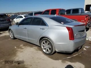 2014 Cadillac ATS Luxury AWD with VIN 1G6AH5RX9E0142089, listed as a Copart auction lot 46710025 with 152,007 mi miles and Salvage title. Bid and sale history available at DreamBid. Image 2.