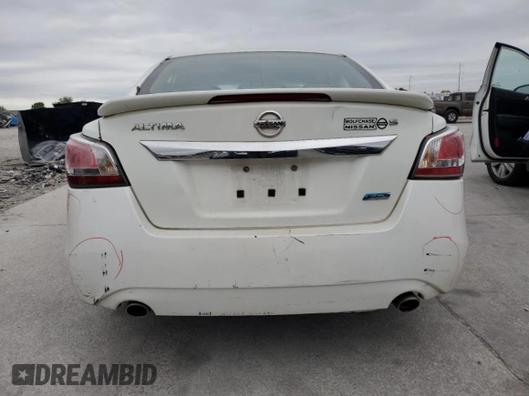 2014 Nissan Altima 2.5 S with VIN 1N4AL3AP0EN360295, listed as a Copart auction lot 52706945 with 186,012 mi miles and Salvage Title. Bid and sale history available at carsss.com. Image 6.