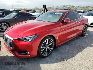 2022 Infiniti Q60 Luxe with VIN JN1EV7KK9NM600727, listed as a Copart auction lot 76677604 with Not Provided miles and Non Repairable. Bid and sale history available at DreamBid. Image 1.