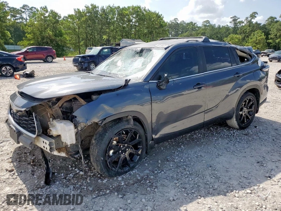 2023 Toyota Highlander L with VIN 5TDKDRAH9PS516063, listed as a Copart auction lot 61582375 with 44,807 mi miles and Non repairable. Bid and sale history available at DreamBid. Image 1.