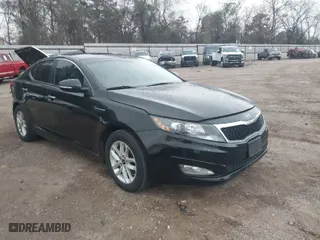 2012 Kia Optima LX with VIN 5XXGM4A72CG006536, listed as a IAAI auction lot 41593608 with 262,326 mi miles. Bid and sale history available at carsss.com. Image 1.