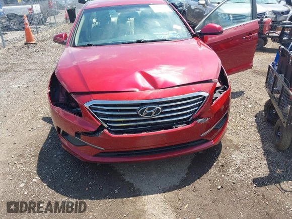 2016 Hyundai Sonata SE with VIN 5NPE24AF7GH318608, listed as a IAAI auction lot 42665235 with 64,980 mi miles and . Bid and sale history available at DreamBid. Image 6.