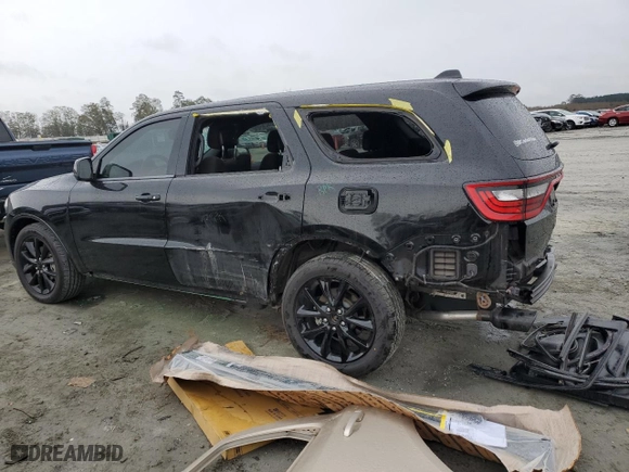 2018 Dodge Durango SXT with VIN 1C4RDHAG0JC494981, listed as a Copart auction lot 80343314 with 57,697 mi miles and Clean Title. Bid and sale history available at carsss.com. Image 2.