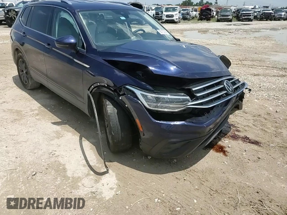 2022 Volkswagen Tiguan SE z VIN 3VV3B7AX9NM102978, wystawiony jako Copart lot #60182395 z przebiegiem 43 565 mil mil oraz Szkoda całkowita • Salvage title. Historia ofert i sprzedaży dostępna na DreamBid. Obrazek 14.