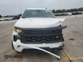 2024 Chevrolet Silverado 1500 Custom with VIN 3GCPABEK4RG267443, listed as a Copart auction lot 70267084 with 11,304 mi miles and Salvage Title. Bid and sale history available at DreamBid. Image 5.