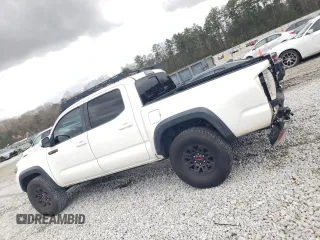 2017 Toyota Tacoma SR5 with VIN 5TFCZ5AN7HX064842, listed as a Copart auction lot 47603925 with 124,147 mi miles and Salvage Title. Bid and sale history available at DreamBid. Image 2.