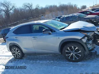 2017 Lexus NX with VIN JTJBARBZ0H2125289, listed as a IAAI auction lot 41632911 with 91,203 mi miles. Bid and sale history available at carsss.com. Image 14.