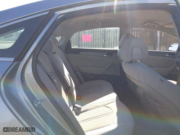 2017 Hyundai Sonata SE with VIN 5NPE24AF6HH537318, listed as a IAAI auction lot 41785789 with 115,013 mi miles. Bid and sale history available at carsss.com. Image 8.