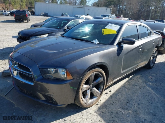 2013 Dodge Charger SXT Plus with VIN 2C3CDXHG3DH654962, listed as a IAAI auction lot 41464690 with 234,241 mi miles. Bid and sale history available at carsss.com. Image 15.