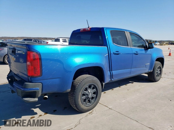 2019 Chevrolet Colorado 2WD LT with VIN 1GCGSCEN0K1111594, listed as a Copart auction lot 48418965 with 131,153 mi miles and Salvage Title. Bid and sale history available at DreamBid. Image 3.