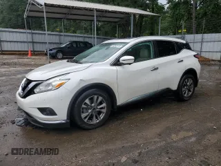 2016 Nissan Murano Platinum with VIN 5N1AZ2MG5GN106479, listed as a Copart auction lot 59292775 with 213,546 mi miles and Salvage title. Bid and sale history available at DreamBid. Image 1.