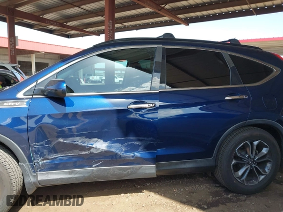 2015 Honda CR-V EX with VIN 2HKRM3H5XFH512244, listed as a IAAI auction lot 41950357 with 124,005 mi miles and . Bid and sale history available at carsss.com. Image 14.