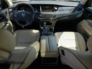 2016 Hyundai Equus Signature with VIN KMHGH4JH4GU101902, listed as a Copart auction lot 61669105 with 115,481 mi miles and Salvage title. Bid and sale history available at DreamBid. Image 8.
