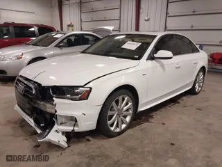 2014 Audi A4 Premium with VIN WAUBFAFL4EN000461, listed as a IAAI auction lot 41918972 with 137,242 mi miles. Bid and sale history available at carsss.com. Image 19.