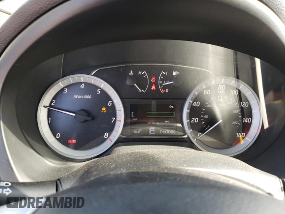 2014 Nissan Sentra S with VIN 3N1AB7AP4EY243152, listed as a Copart auction lot 55482895 with 143,998 mi miles and Salvage Title. Bid and sale history available at DreamBid. Image 9.
