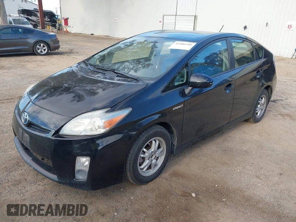 2011 Toyota Prius I with VIN JTDKN3DUXB5251042, listed as a IAAI auction lot 41906546 with 177,176 mi miles. Bid and sale history available at carsss.com. Image 2.
