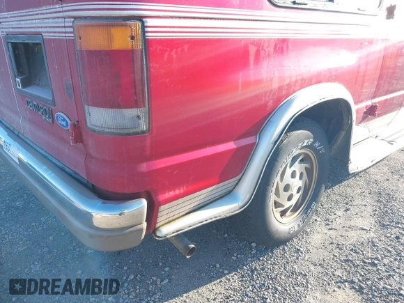 1993 Ford Econoline Cargo with VIN 1FDEE14N1PHB34171, listed as a IAAI auction lot 41828309 with 103,187 mi miles and . Bid and sale history available at carsss.com. Image 12.