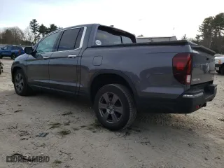 2020 Honda Ridgeline RTL-E with VIN 5FPYK3F72LB003269, listed as a Copart auction lot 49004155 with 34,793 mi miles and Salvage Title. Bid and sale history available at carsss.com. Image 2.